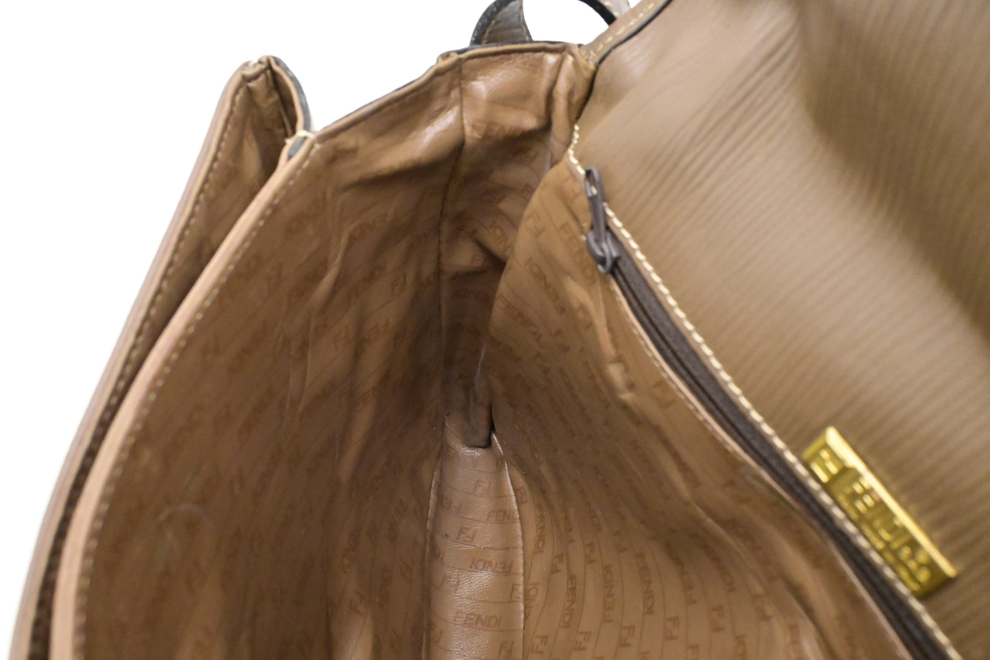 Fendi Crossbody in Zucchino Coated Canvas