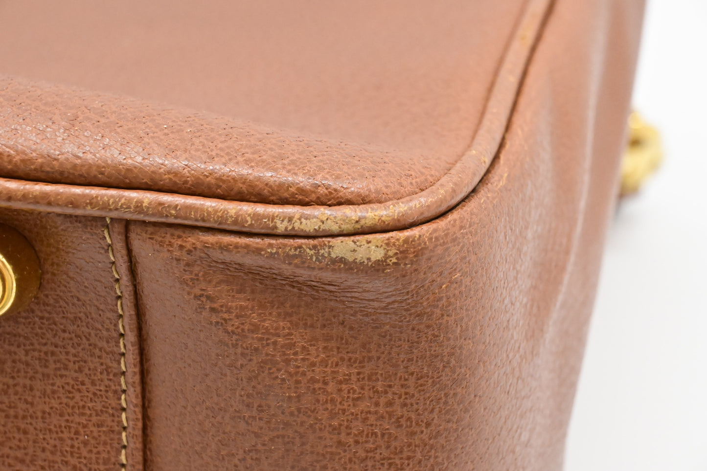 Gucci Suitcase in Brown Leather