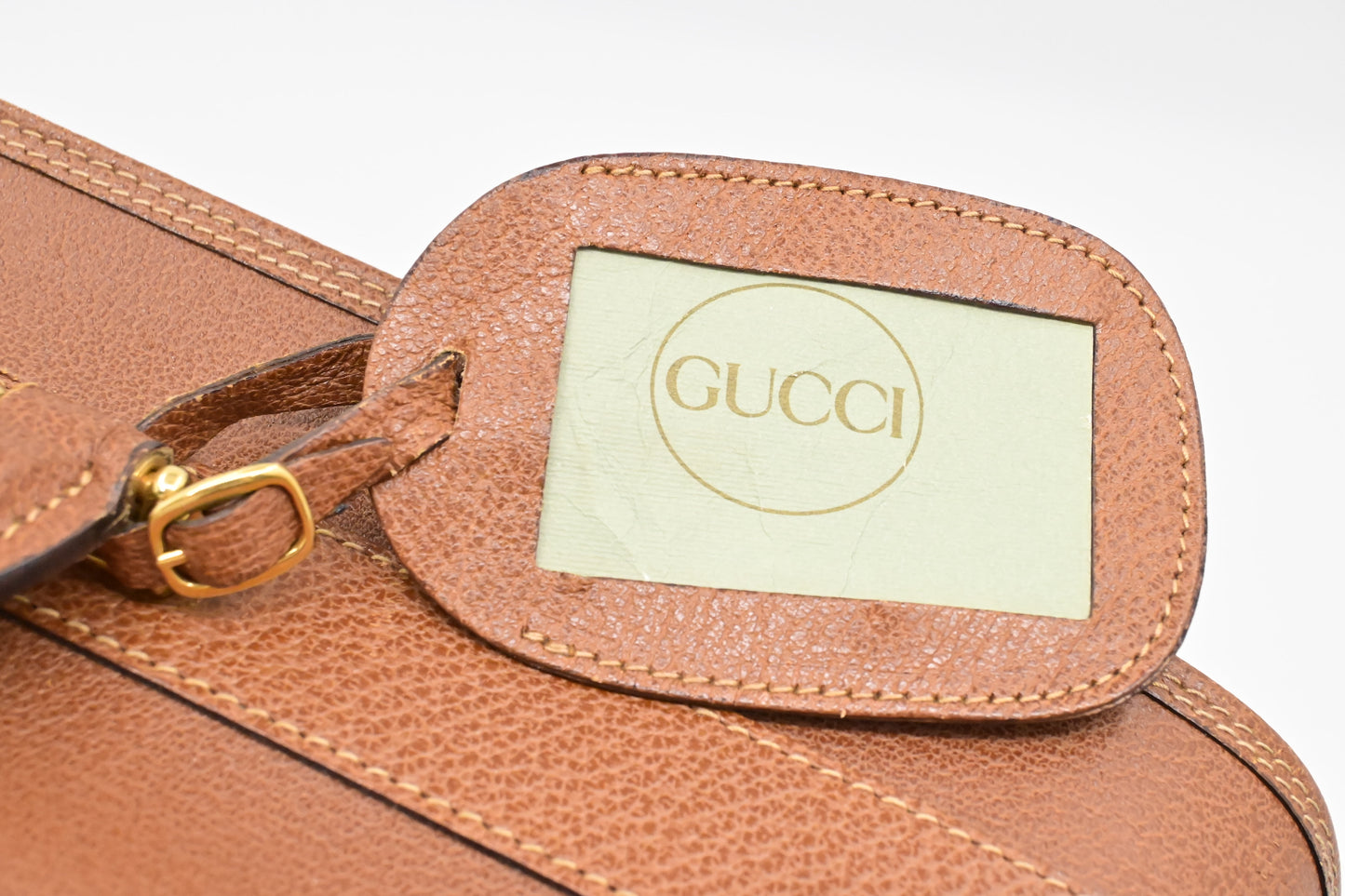 Gucci Suitcase in Brown Leather