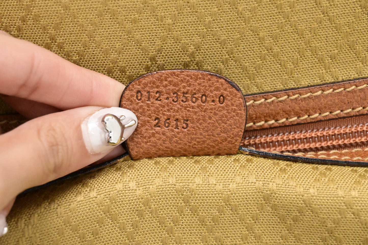 Gucci Suitcase in Brown Leather