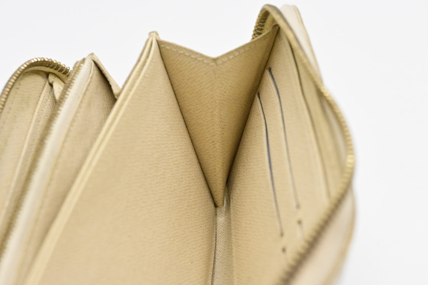 Louis Vuitton Long Zippy Wallet in Damier Azur Canvas