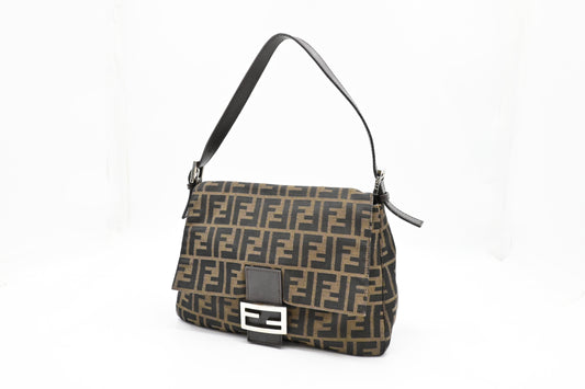 Fendi Mama Baguette in Zucca Canvas