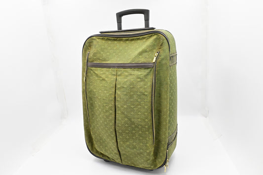 Louis Vuitton Annette Suitcase in Khaki Monogram Mini Lin Canvas