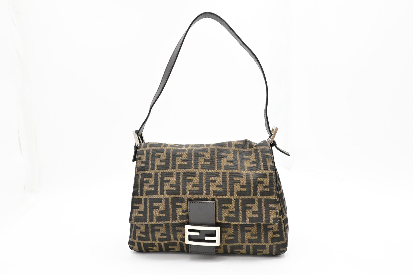 Fendi Mama Baguette in Zucca Canvas