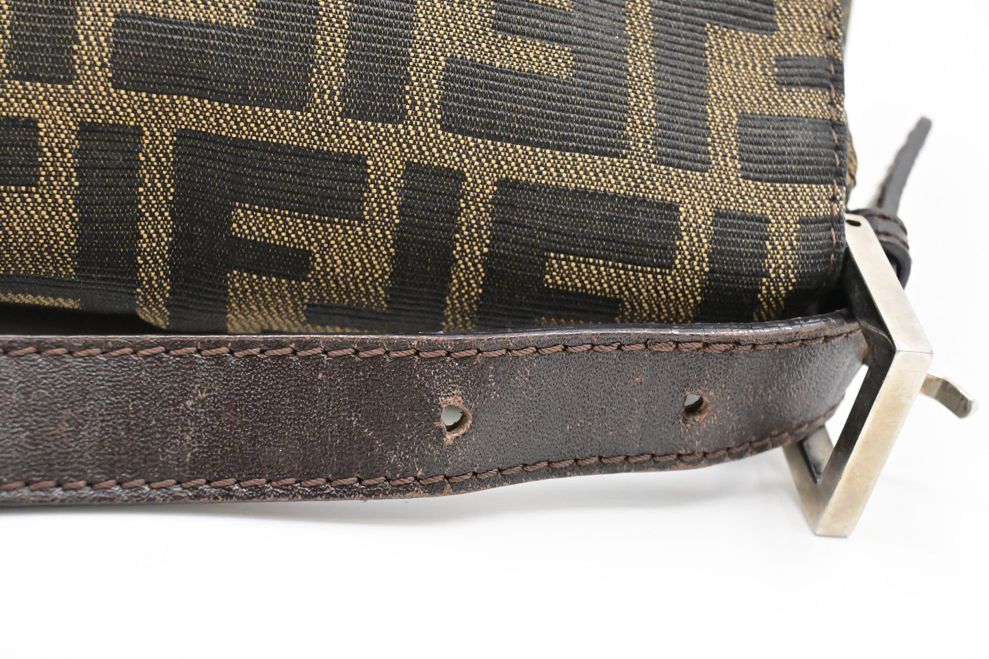 Fendi Mama Baguette in Zucca Canvas