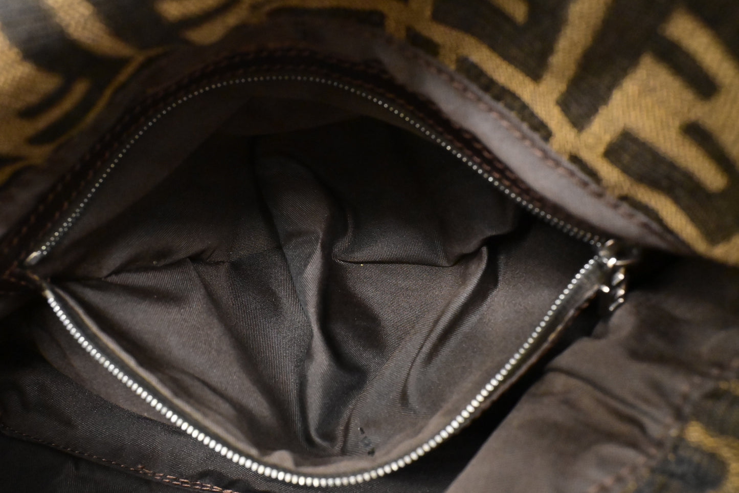 Fendi Mama Baguette in Zucca Canvas