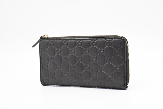 Gucci Long Wallet in Brown Guccissima Leather
