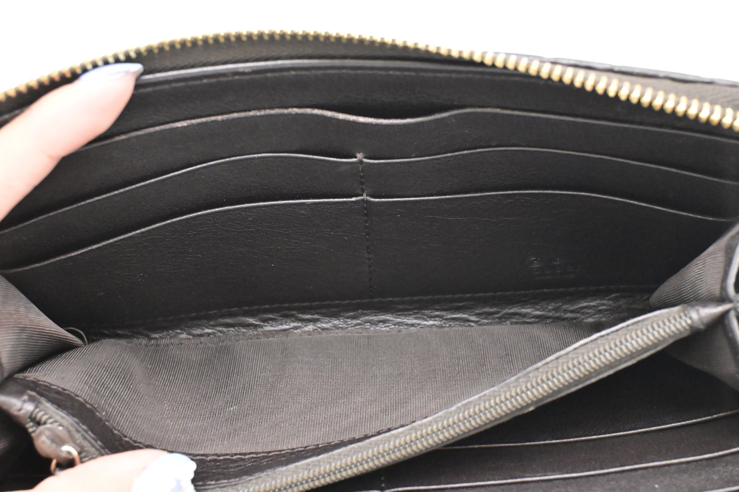 Gucci Long Wallet in Brown Guccissima Leather