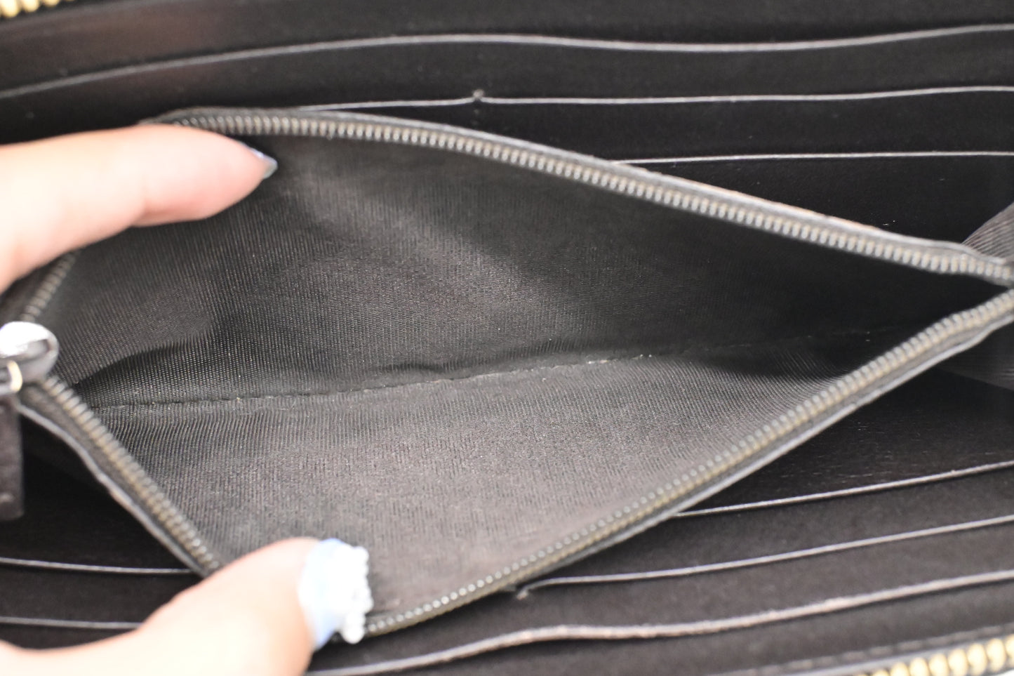 Gucci Long Wallet in Brown Guccissima Leather
