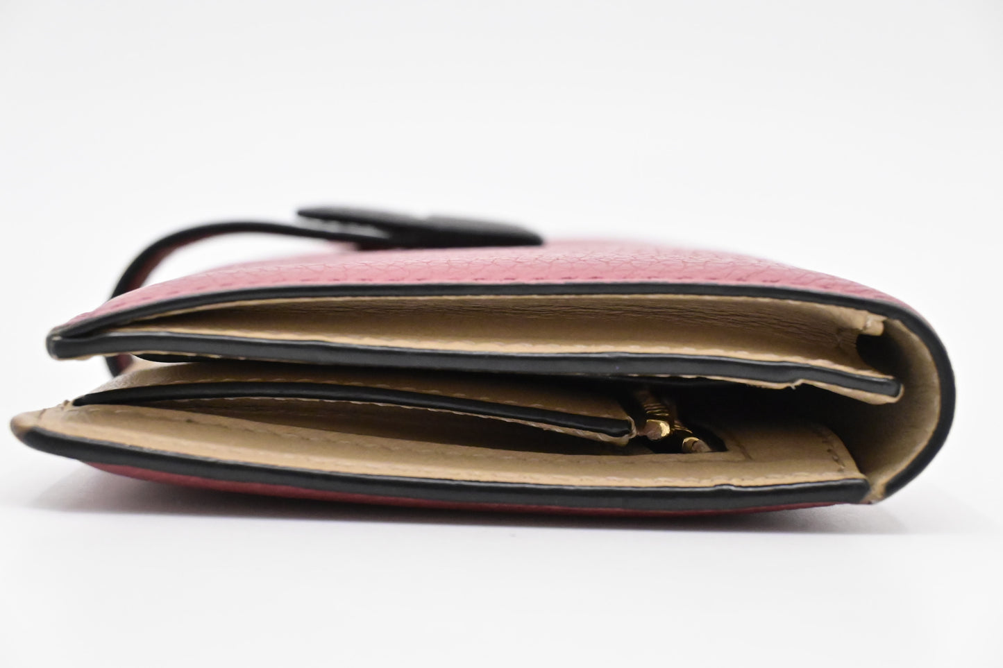 Loewe Long Wallet in Pink Leather