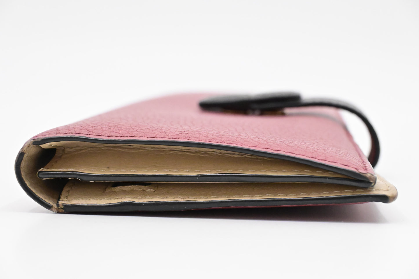 Loewe Long Wallet in Pink Leather