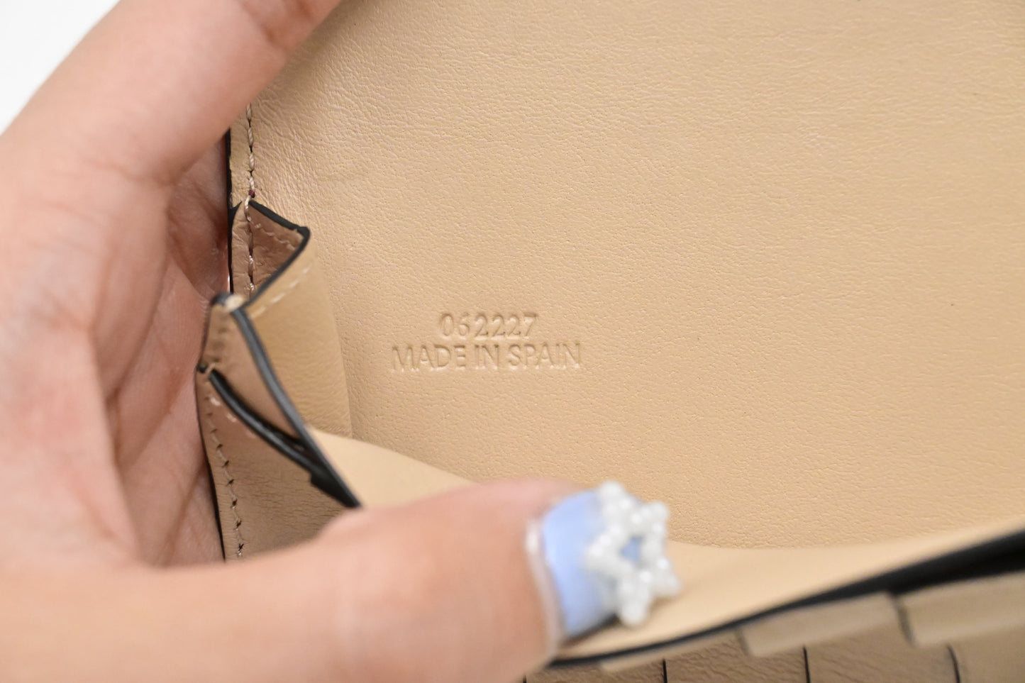 Loewe Long Wallet in Pink Leather