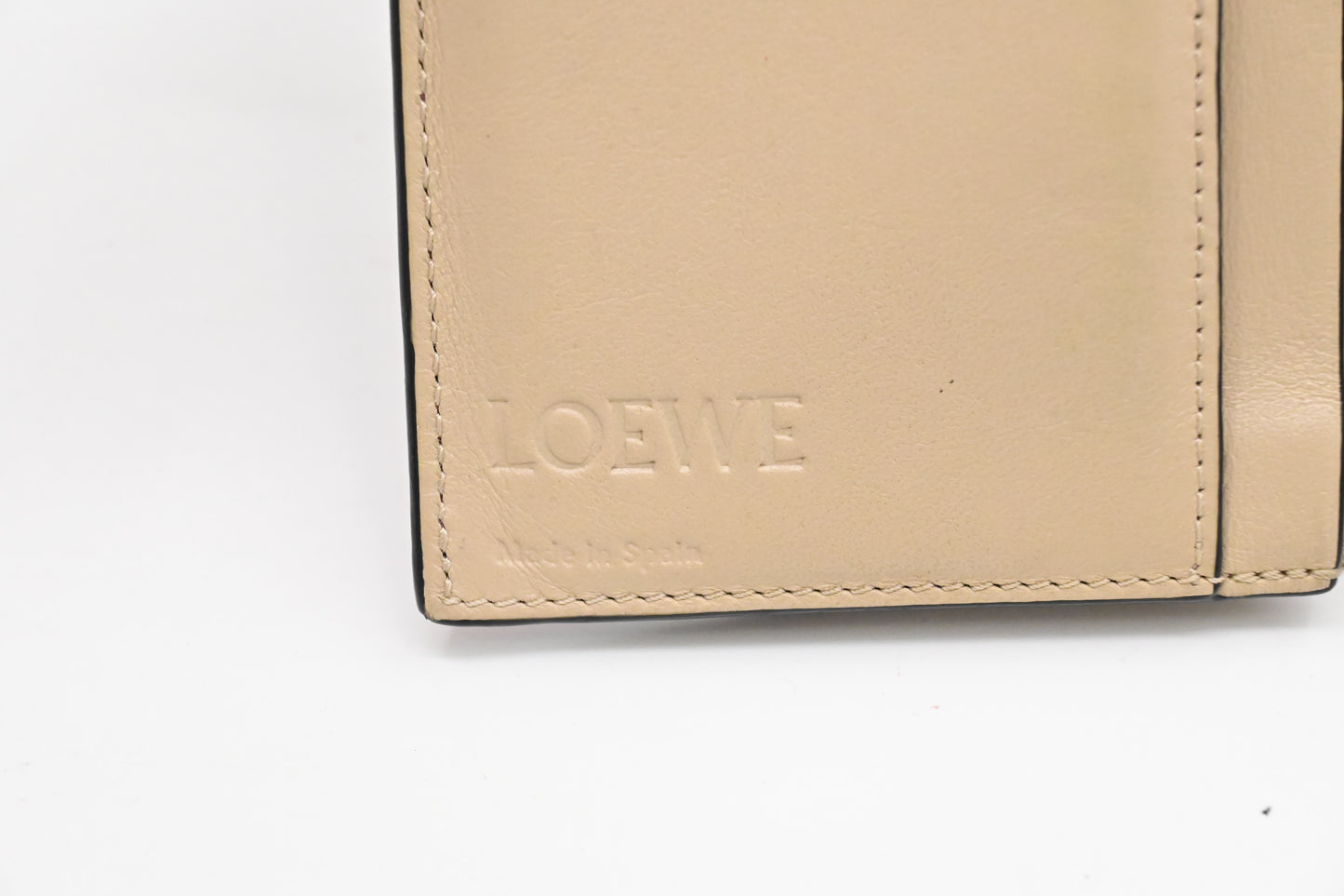 Loewe Long Wallet in Pink Leather
