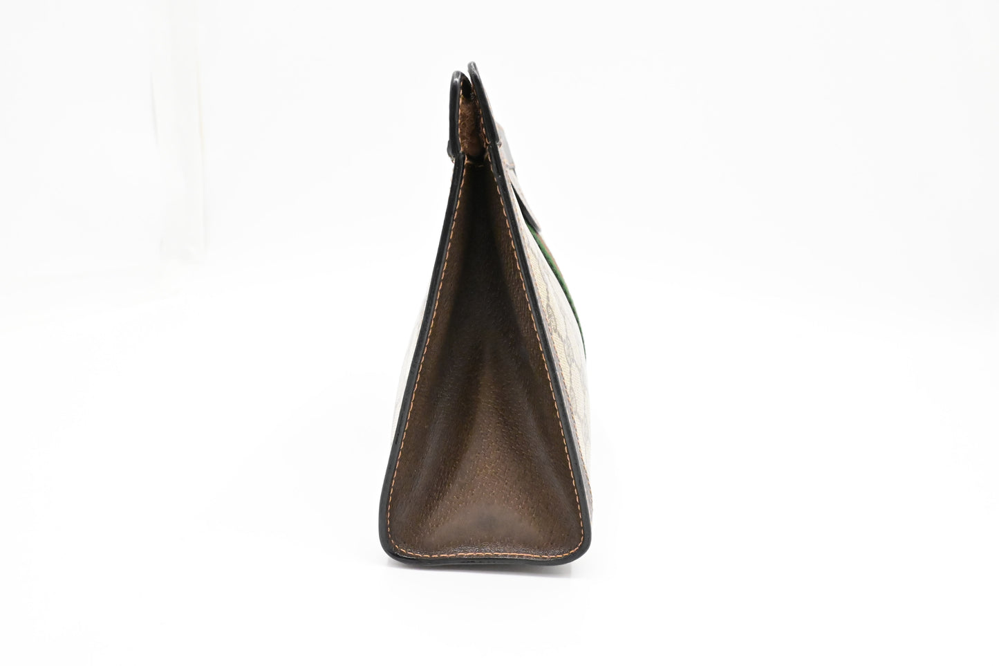 Gucci 'Accessory Collection' Clutch in Brown GG Supreme Canvas