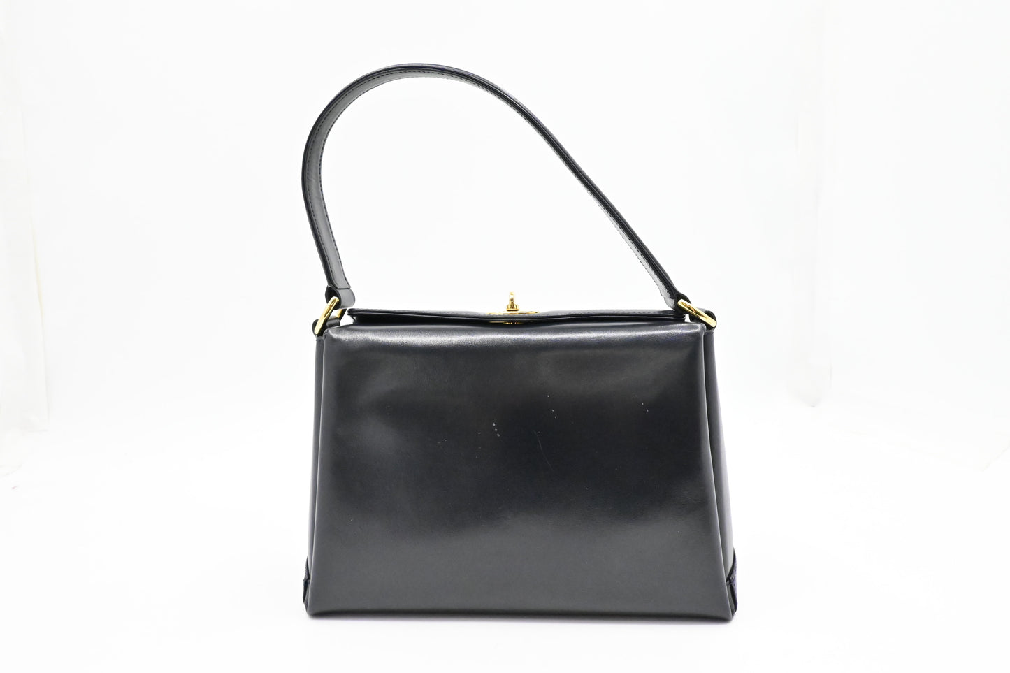 Gucci Handbag in Navy Leather