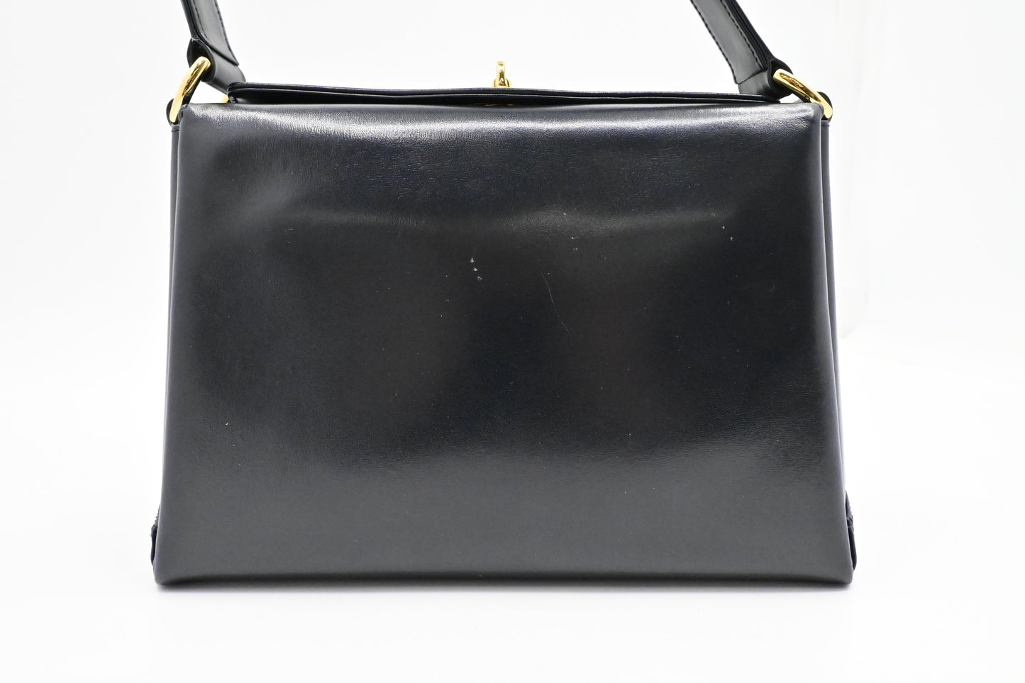 Gucci Handbag in Navy Leather