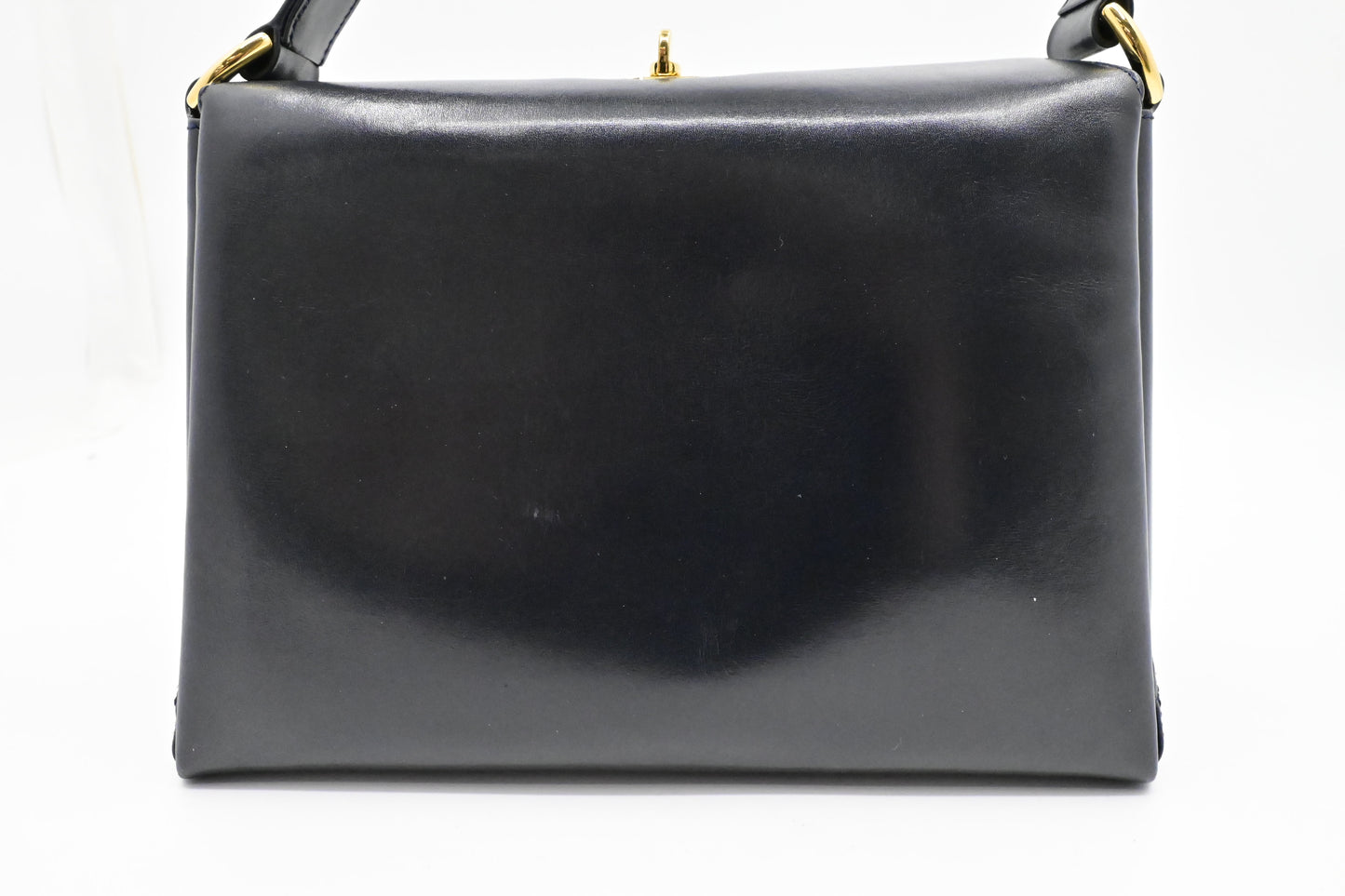 Gucci Handbag in Navy Leather