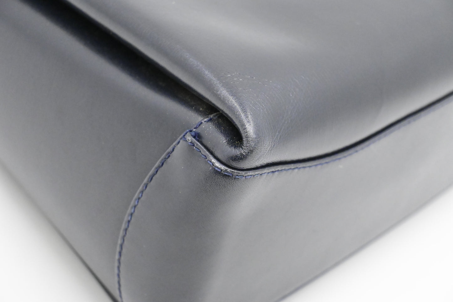 Gucci Handbag in Navy Leather