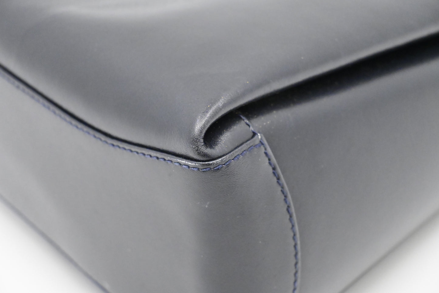 Gucci Handbag in Navy Leather