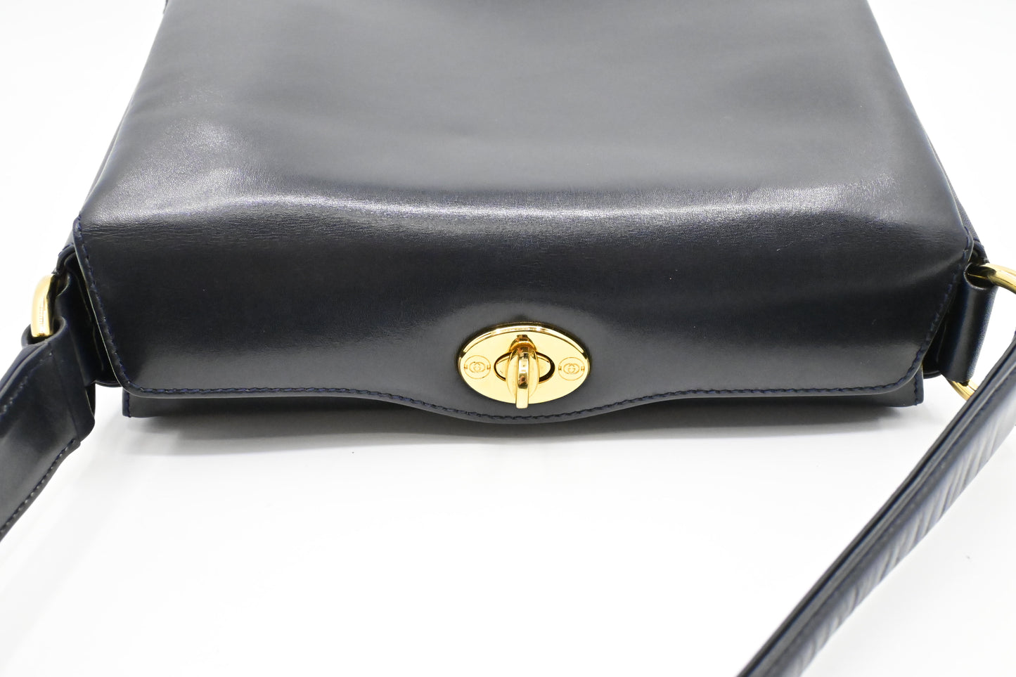 Gucci Handbag in Navy Leather