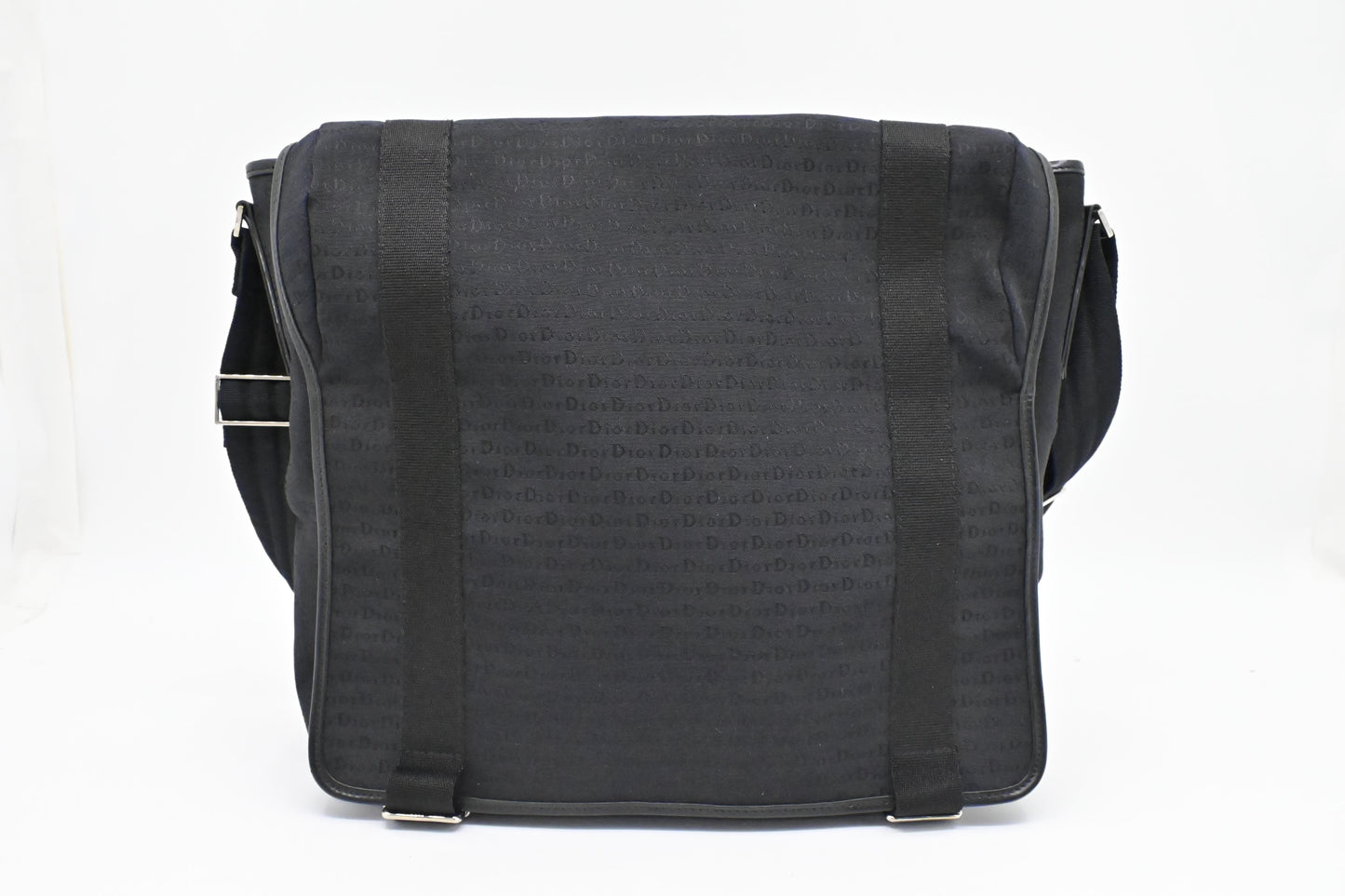 Dior Messenger Bag in Black Canvas