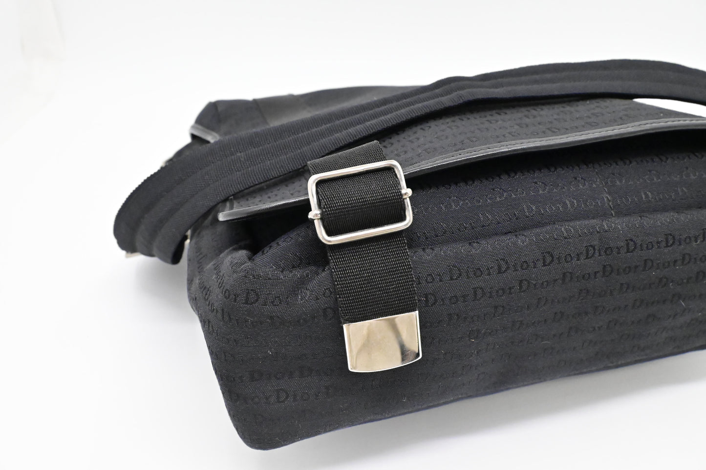 Dior Messenger Bag in Black Canvas