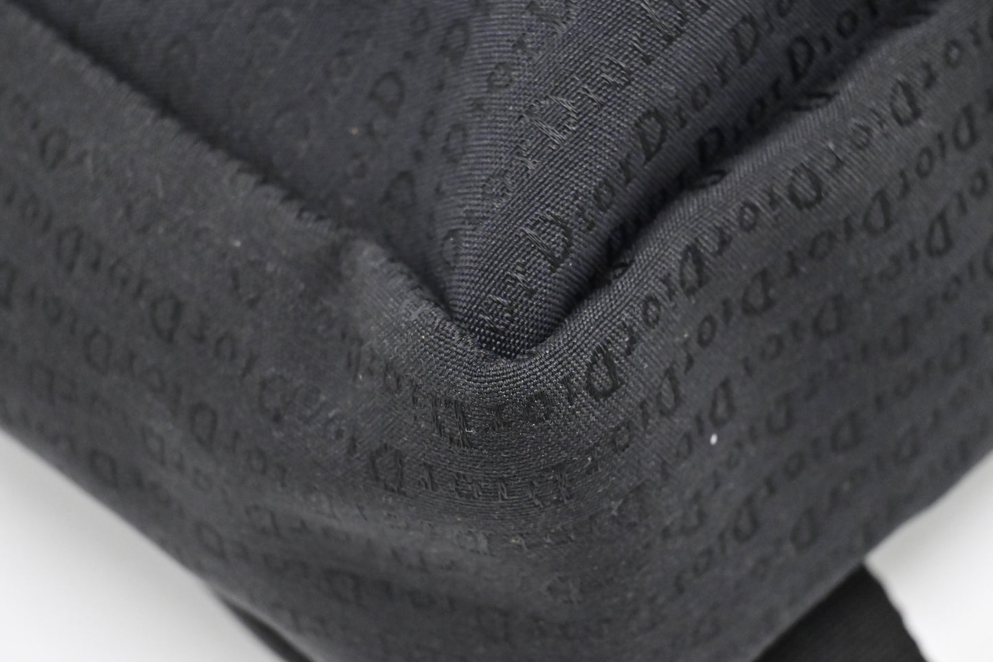 Dior Messenger Bag in Black Canvas