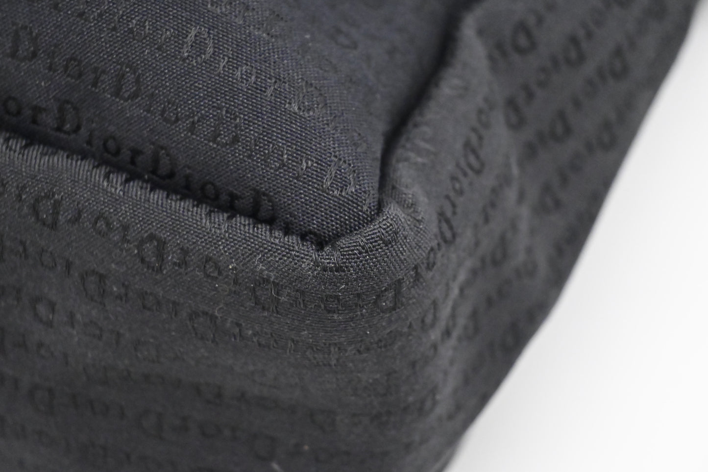 Dior Messenger Bag in Black Canvas