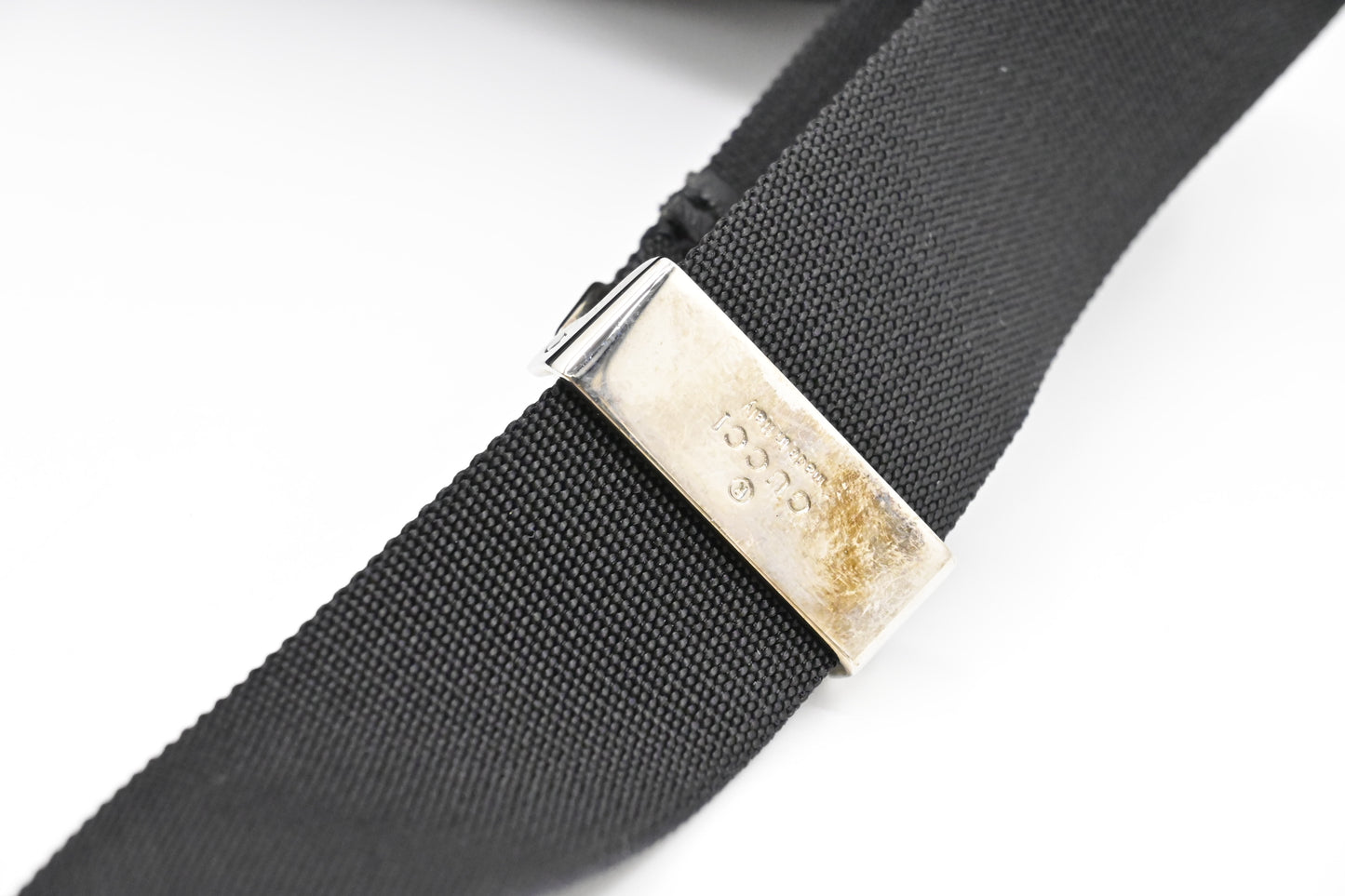 Gucci Messenger Bag in Black Canvas