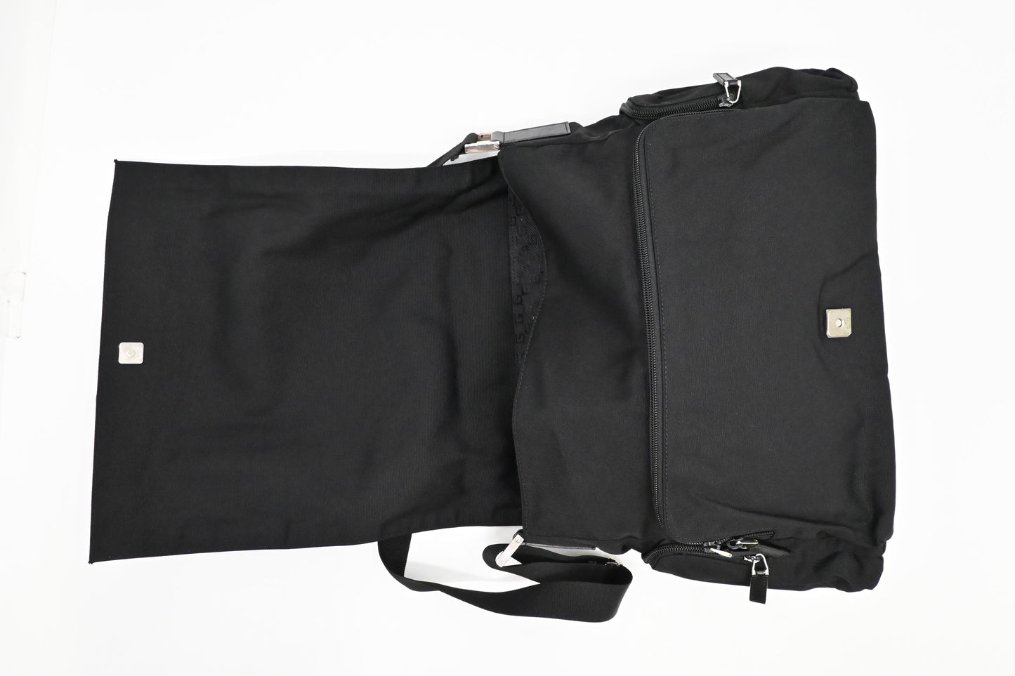 Gucci Messenger Bag in Black Canvas