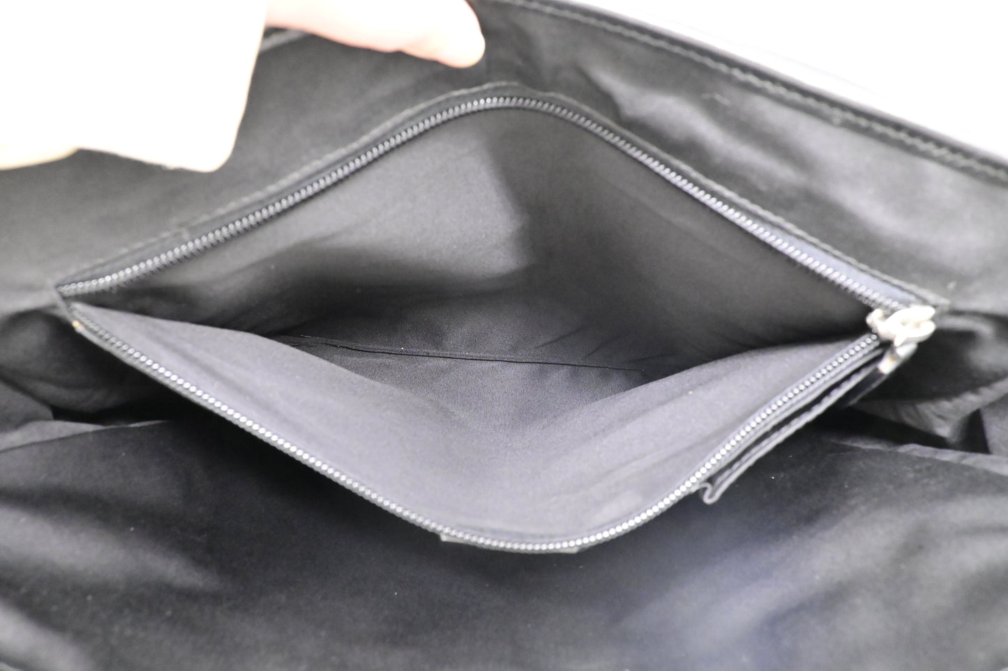 Dior Messenger Bag in Black Canvas