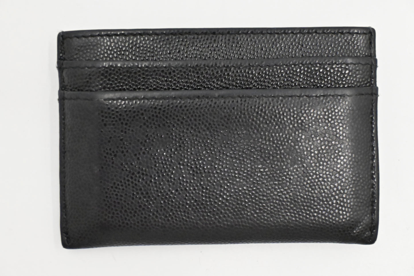 Chanel Card Case in Black Caviar Leather
