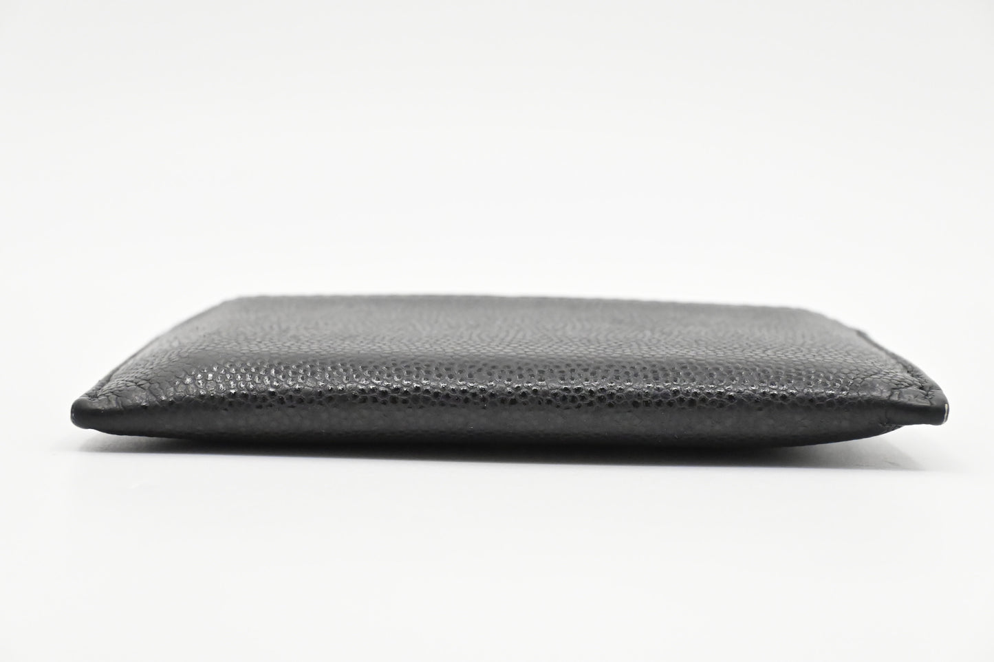 Chanel Card Case in Black Caviar Leather