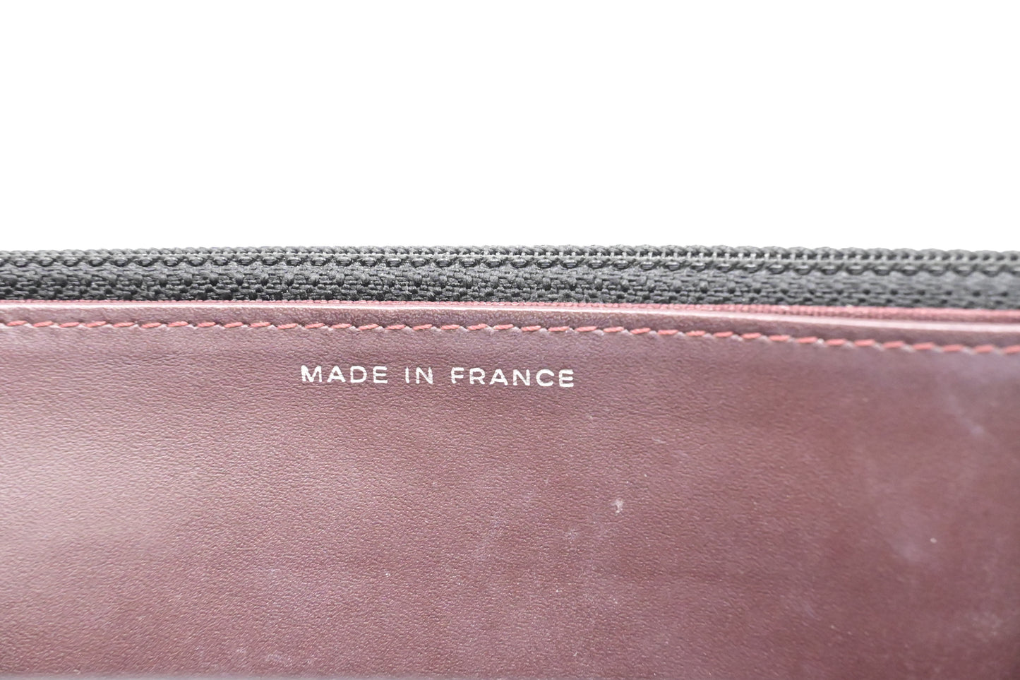 Chanel Wallet on Chain in Black Mattelassé Caviar Leather