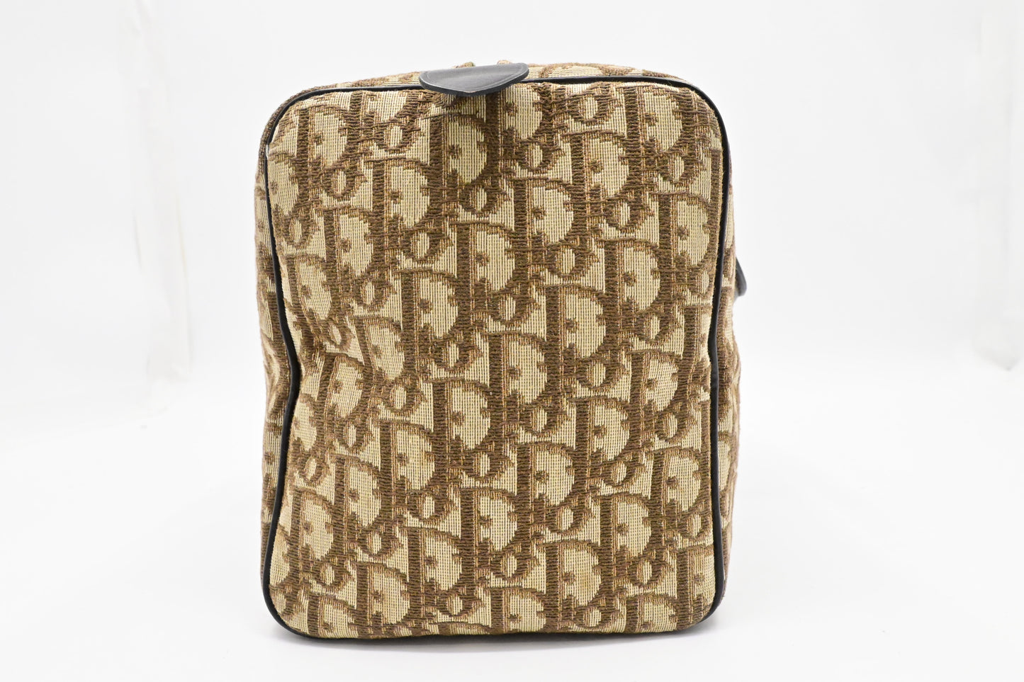 Dior Boston Bag in Brown Oblique Canvas