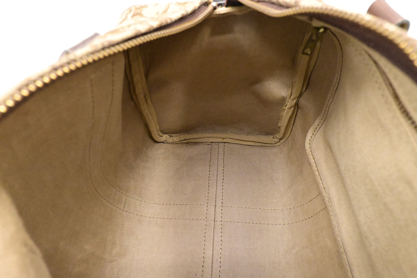 Dior Boston Bag in Brown Oblique Canvas