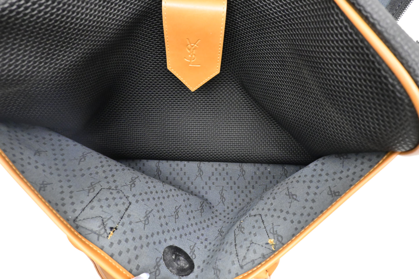 YSL Saint Laurent Boston Bag in Black Coated Canvas