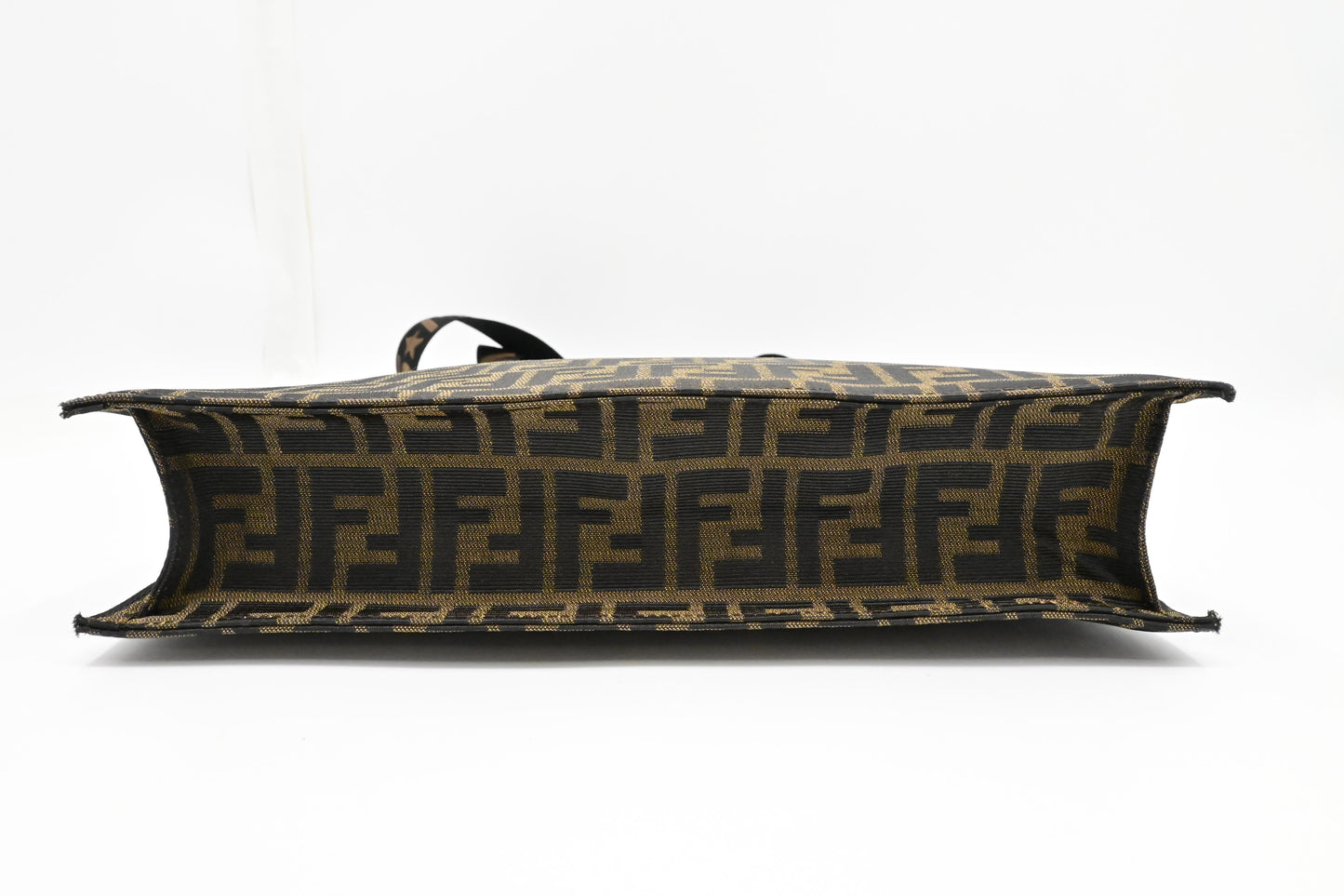 Fendi Zip Tote in Zucca Canvas