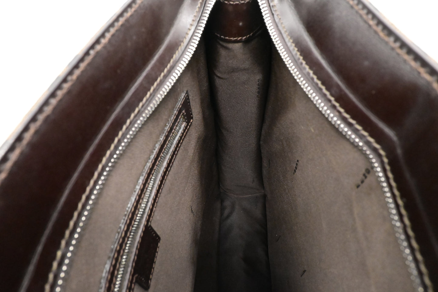 Fendi Zip Tote in Zucca Canvas