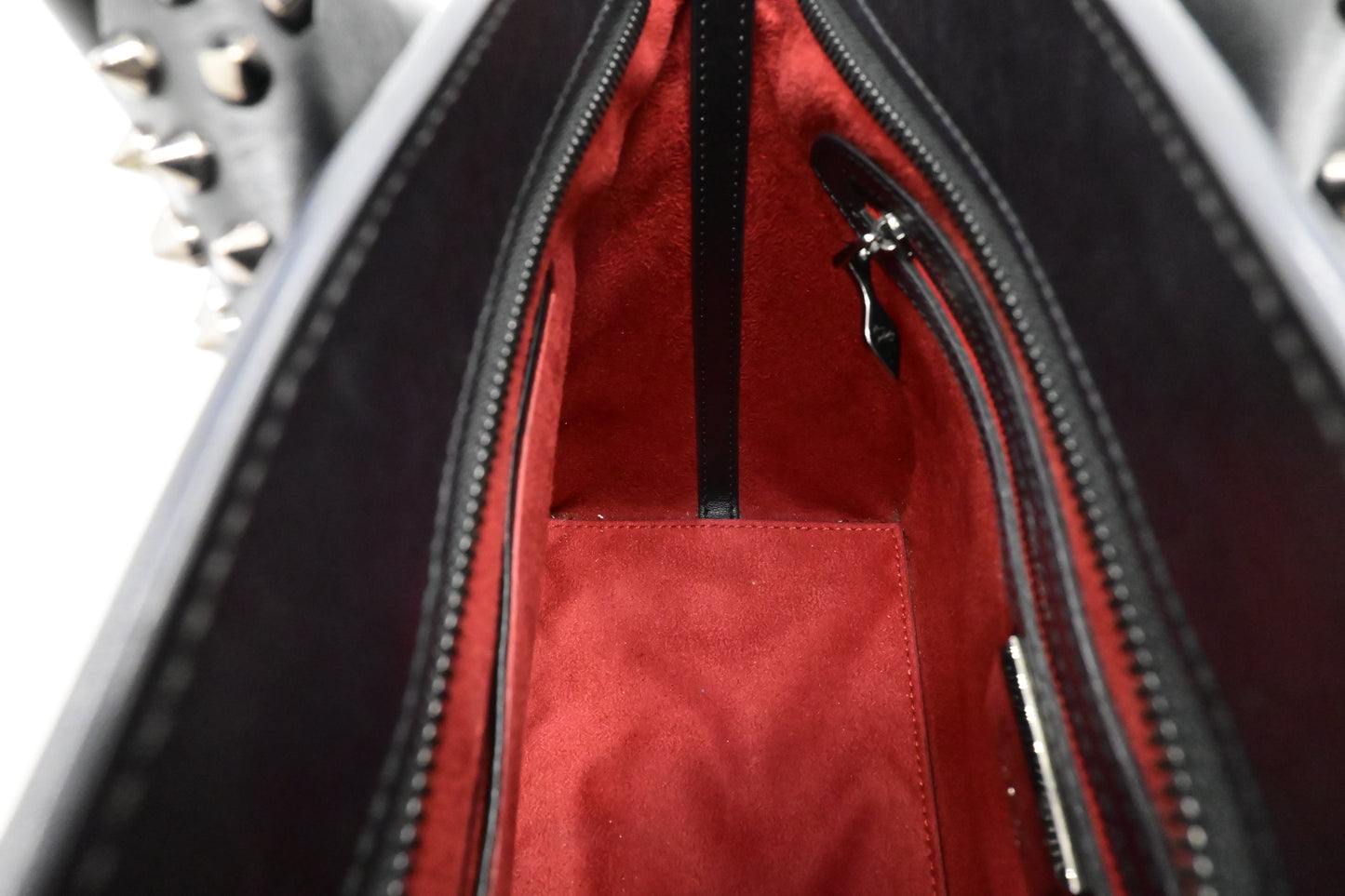 Louboutin Eloise 2-Way Bag in Black Leather