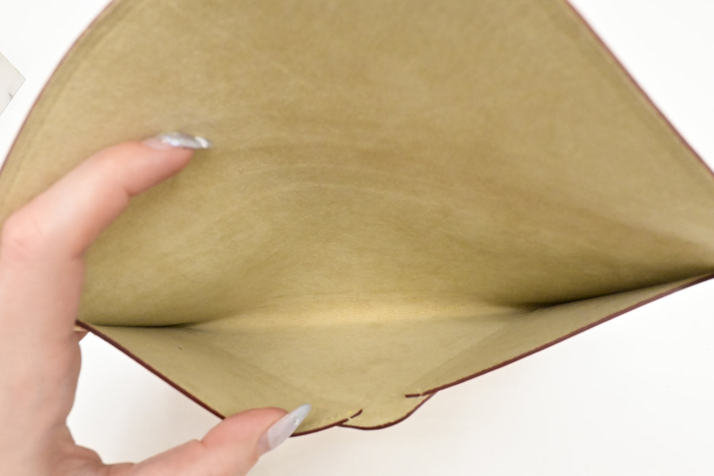 Louis Vuitton Envelope Clutch in Nomade Leather