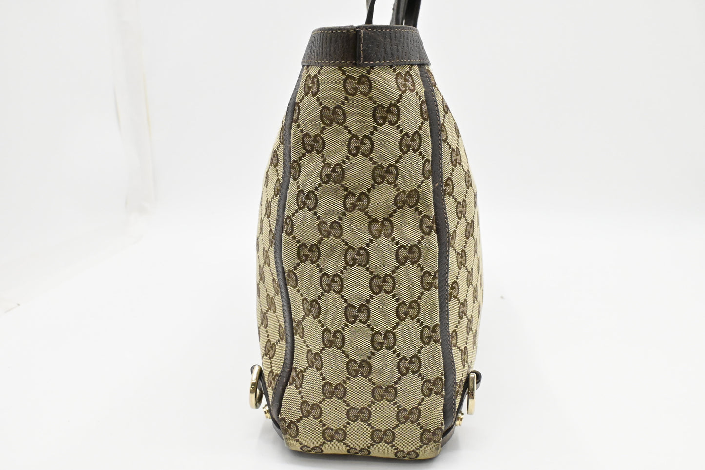 Gucci Abbey Tote Bag in Beige GG Canvas