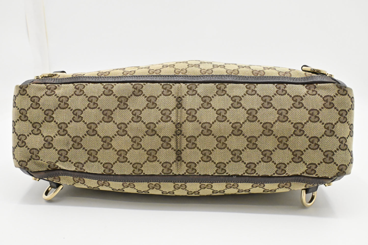 Gucci Abbey Tote Bag in Beige GG Canvas