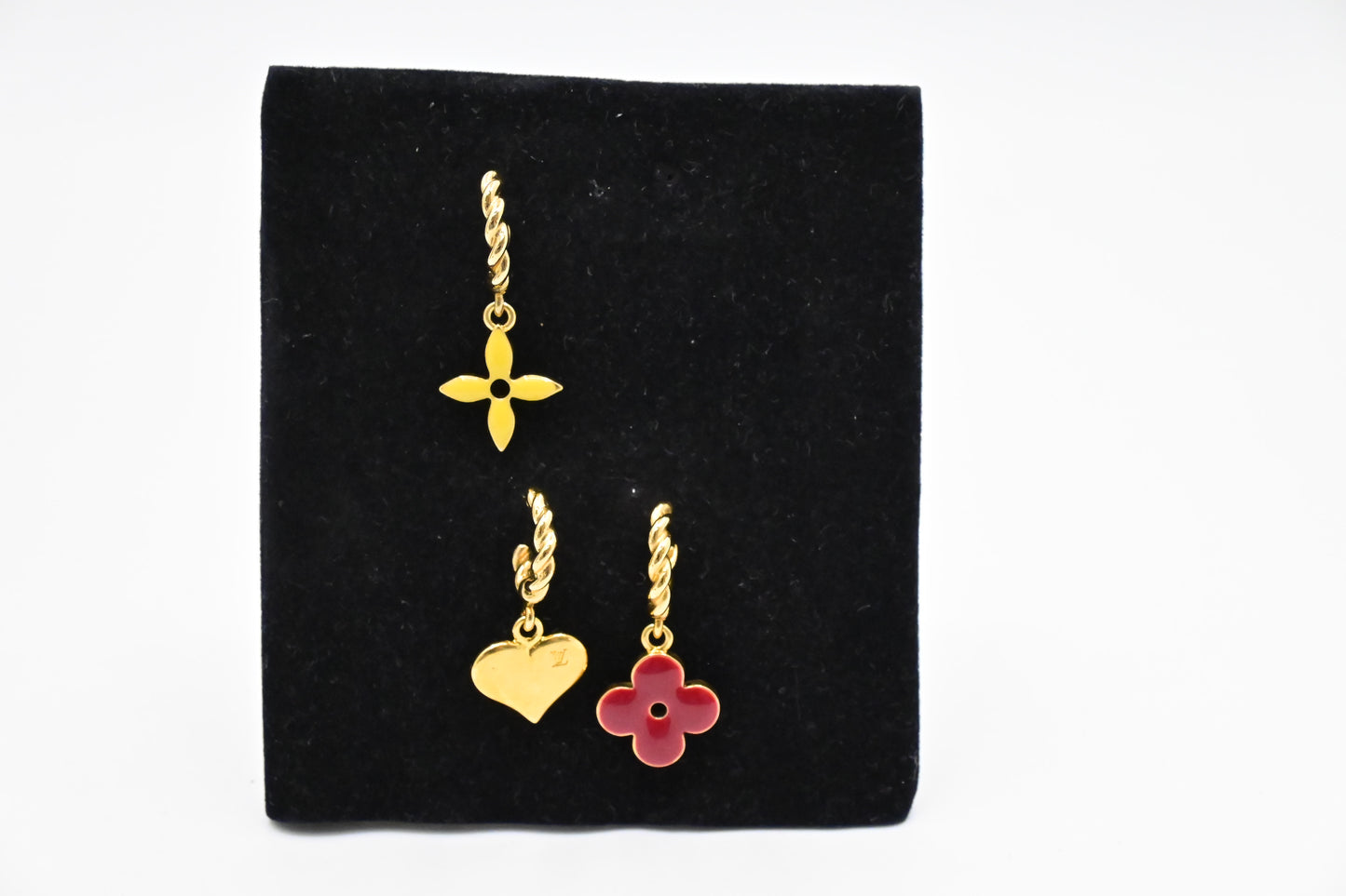 Louis Vuitton Sweet Monogram 3 Earrings Set