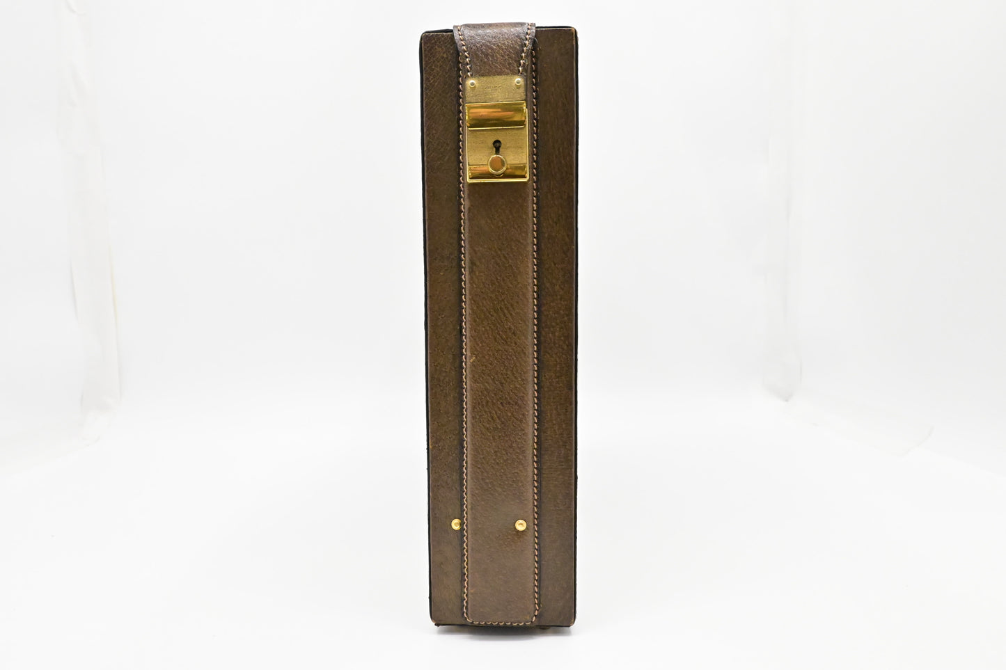 Gucci Sherry Line Briefcase in Brown Leather