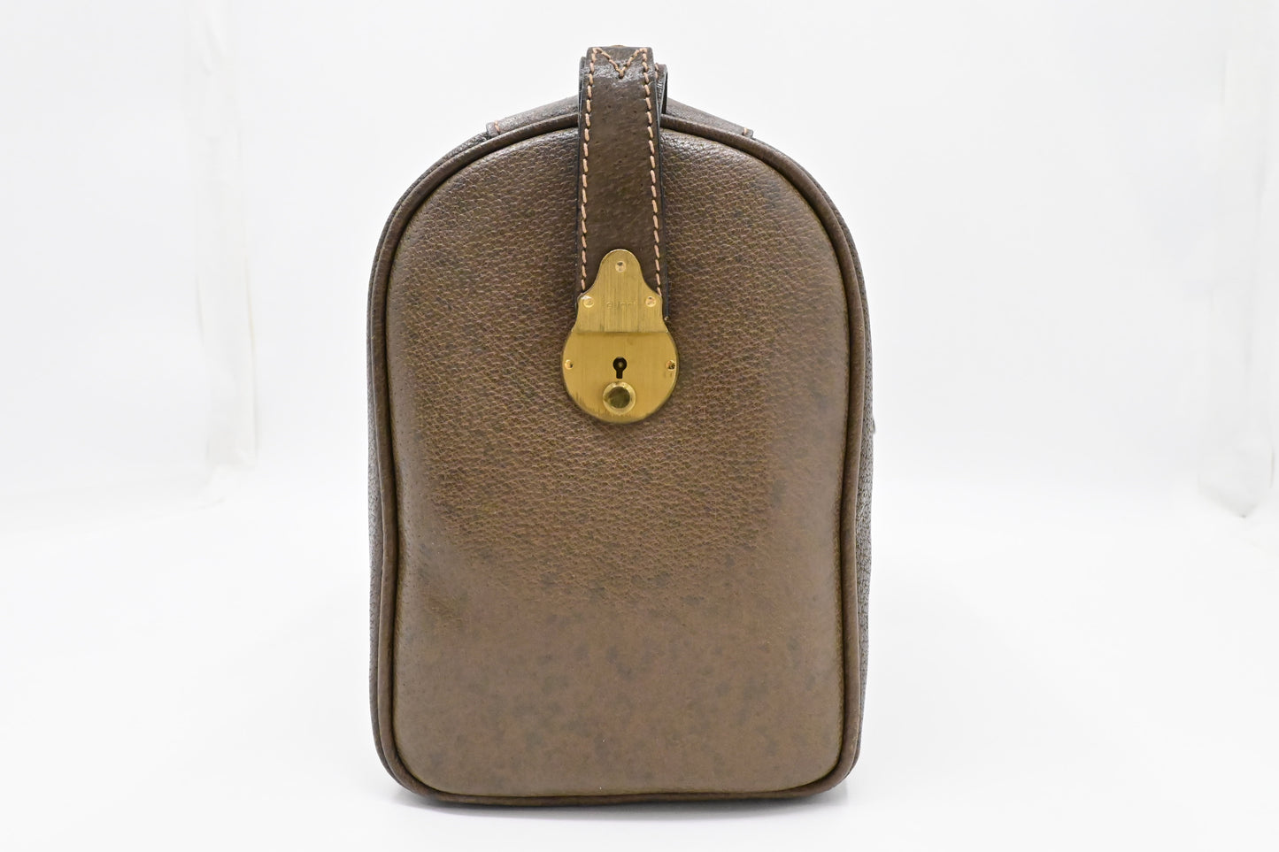 Gucci Boston Bag in Brown Leather