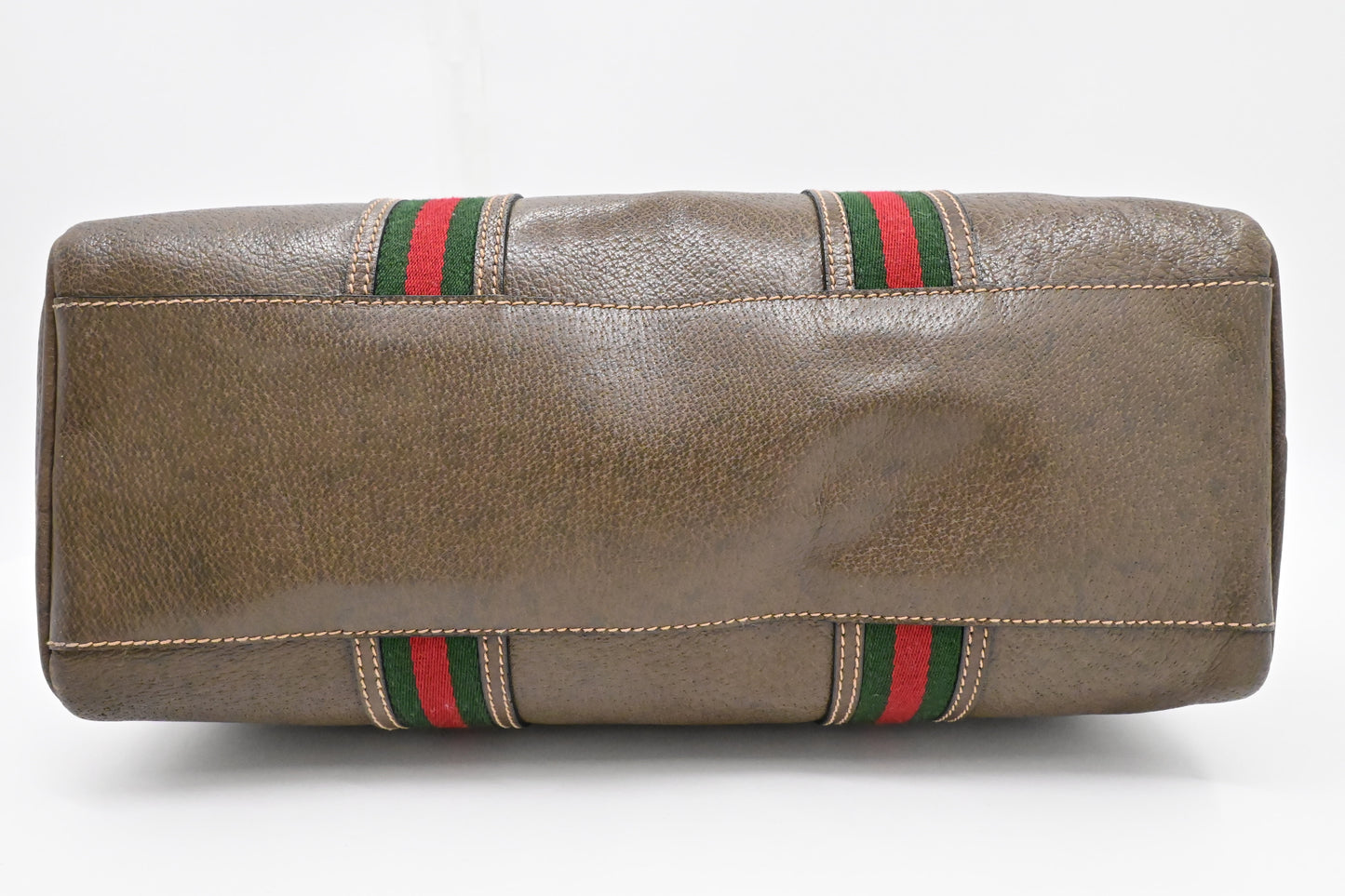 Gucci Boston Bag in Brown Leather