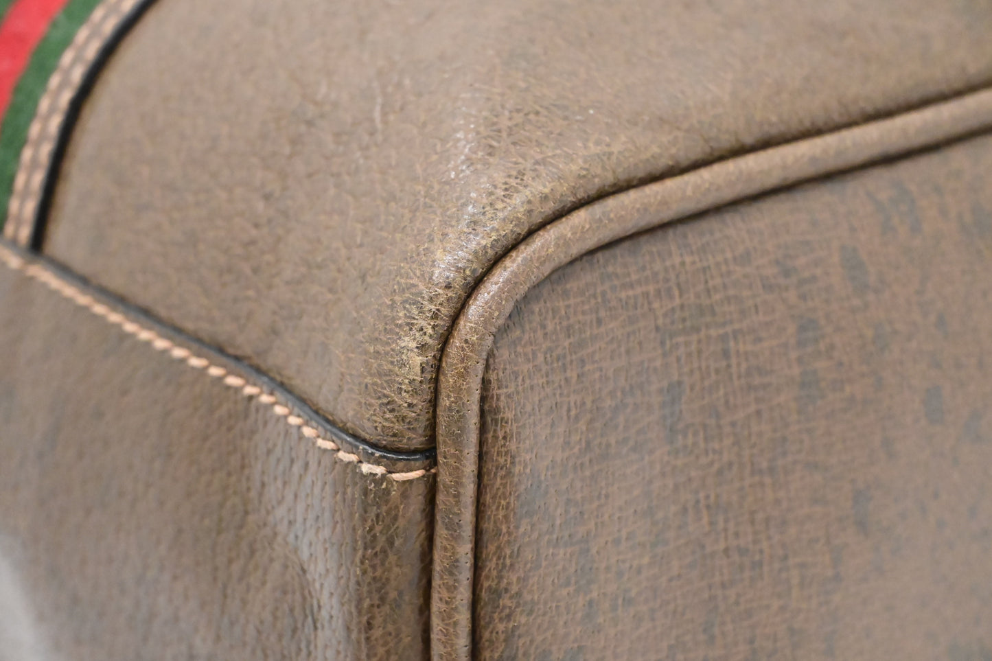 Gucci Boston Bag in Brown Leather