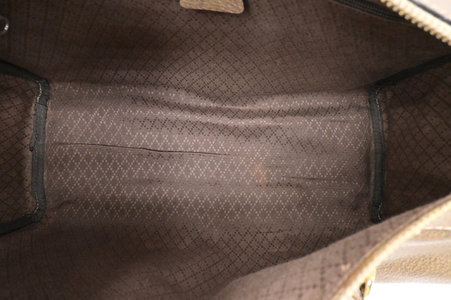 Gucci Boston Bag in Brown Leather