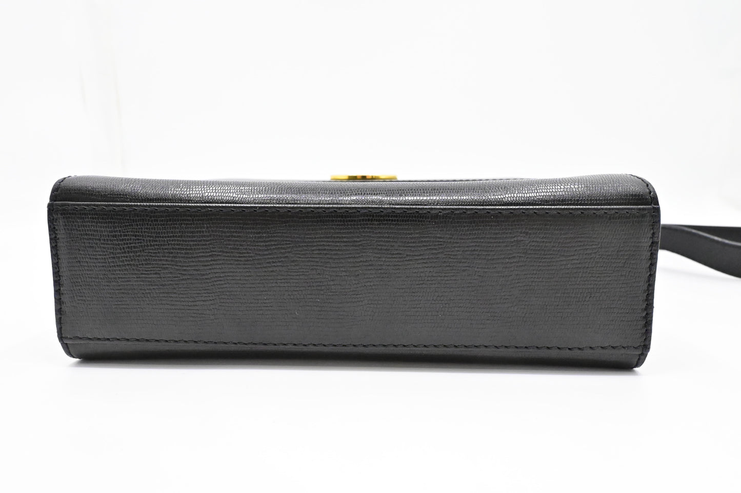 Celine Crossbody Bag in Black Leather